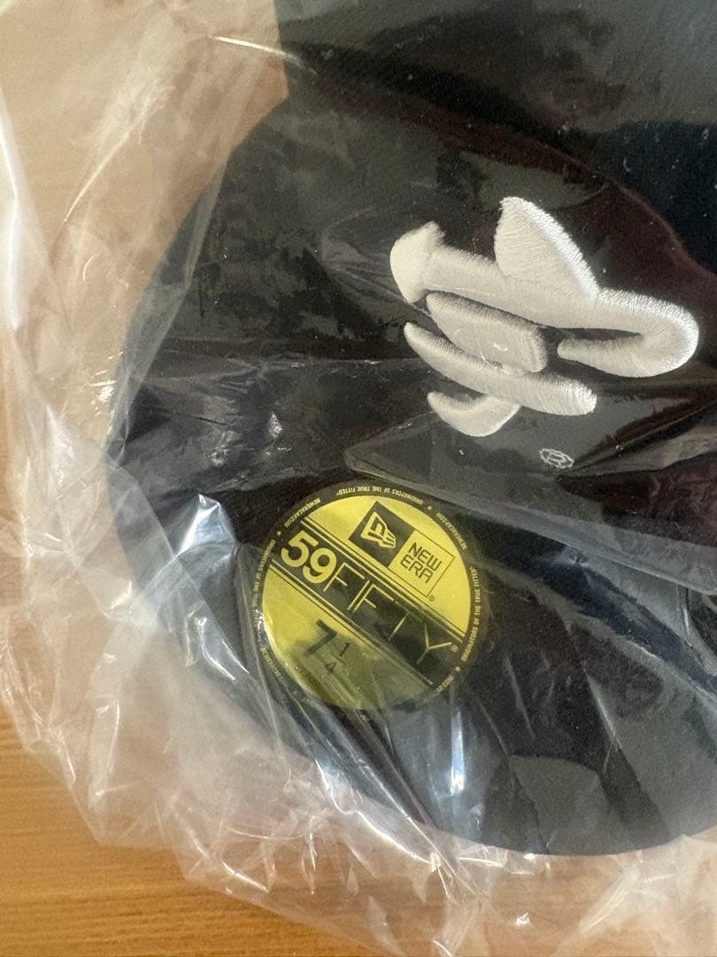 59FIFTY 宇ち多゛ ブラック 7 1/4 57.7cm