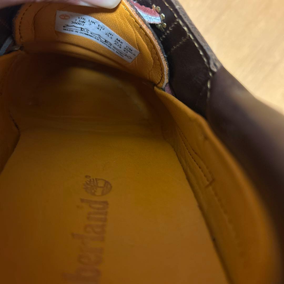 Timberland 3eye クラシックラグ　ブラウン 25.5cm