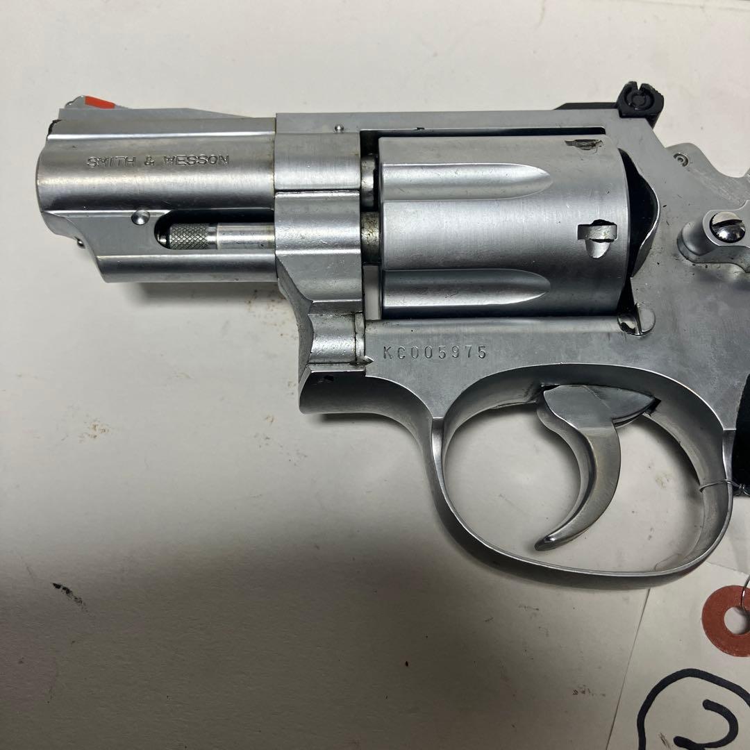 コクサイ S&W M19 357マグナム ガスリボルバー シルバー ジャンク品
