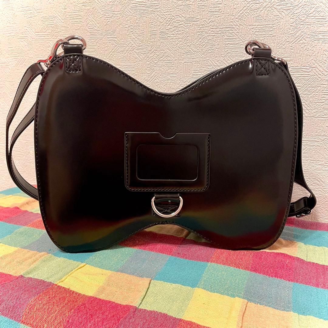 ドクターマーチン BOW ショルダーバッグ 2way リボン ブラック USED
