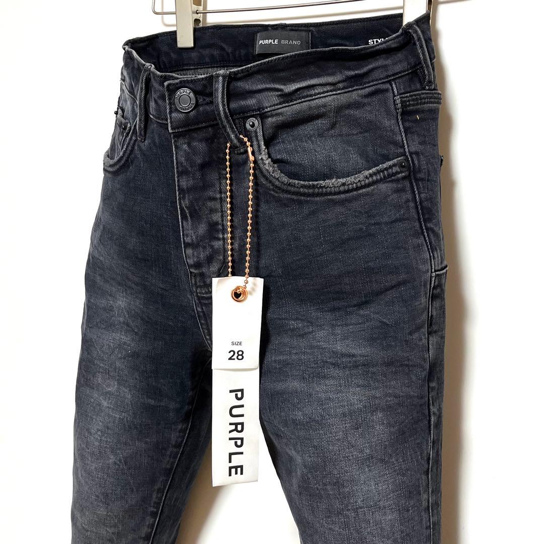 新品 PURPLE BRAND P001 BLACK WASH スキニー28 - メルカリ