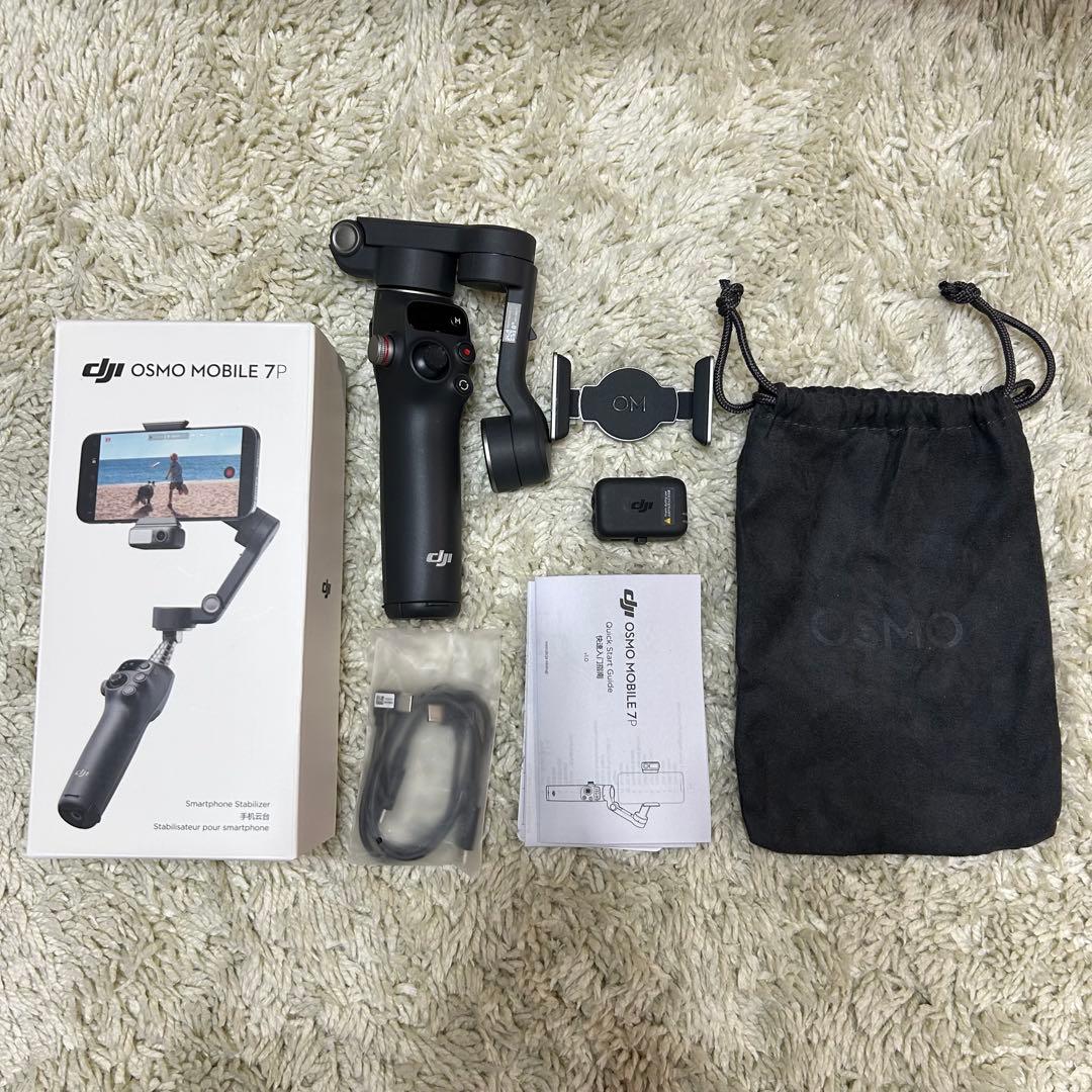 DJI Osmo Mobile 7P スマホ　スタビライザー　自撮り　ジンバル DJI ジンバル 新製品 DJI Osmo Mobile 7P OM7P ジンバルカメラ