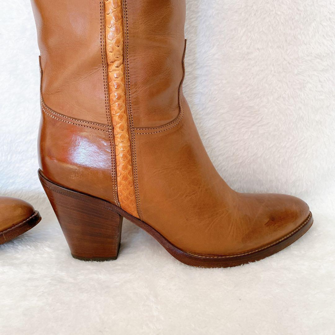 SARTORE ♡サルトル　本革ウエスタンブーツ　サイズ36.5 23.5cm