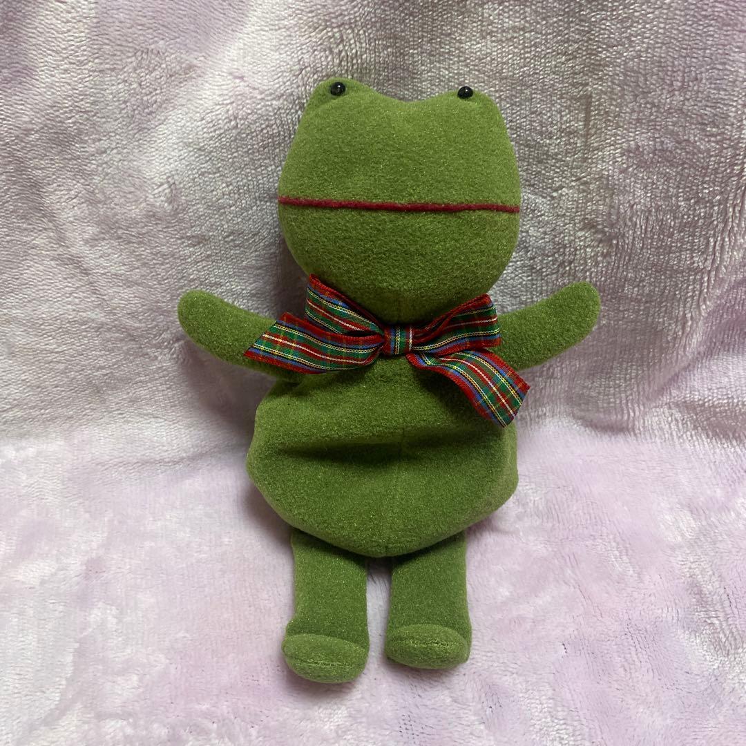 sekiguchi セキグチ カエル ぬいぐるみマスコット ビーズ レトロ