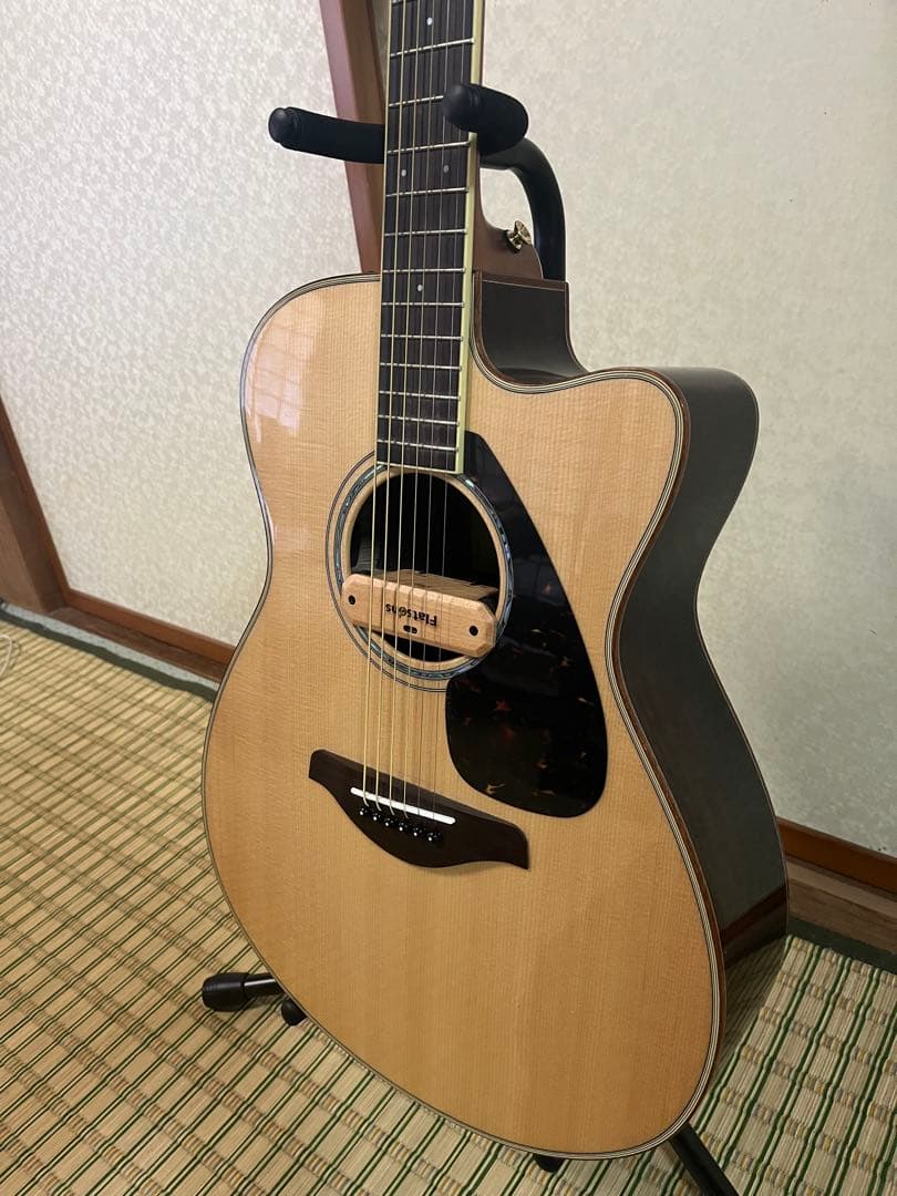 Yamaha fsx エレキ アコースティック ギター カッタウェイ