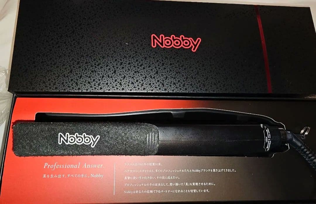 Nobby ストレート ヘア アイロン NBS1200 K Amazon.co.jp: Nobby ストレート ヘア アイロン NBS1200 ステンレス鋼