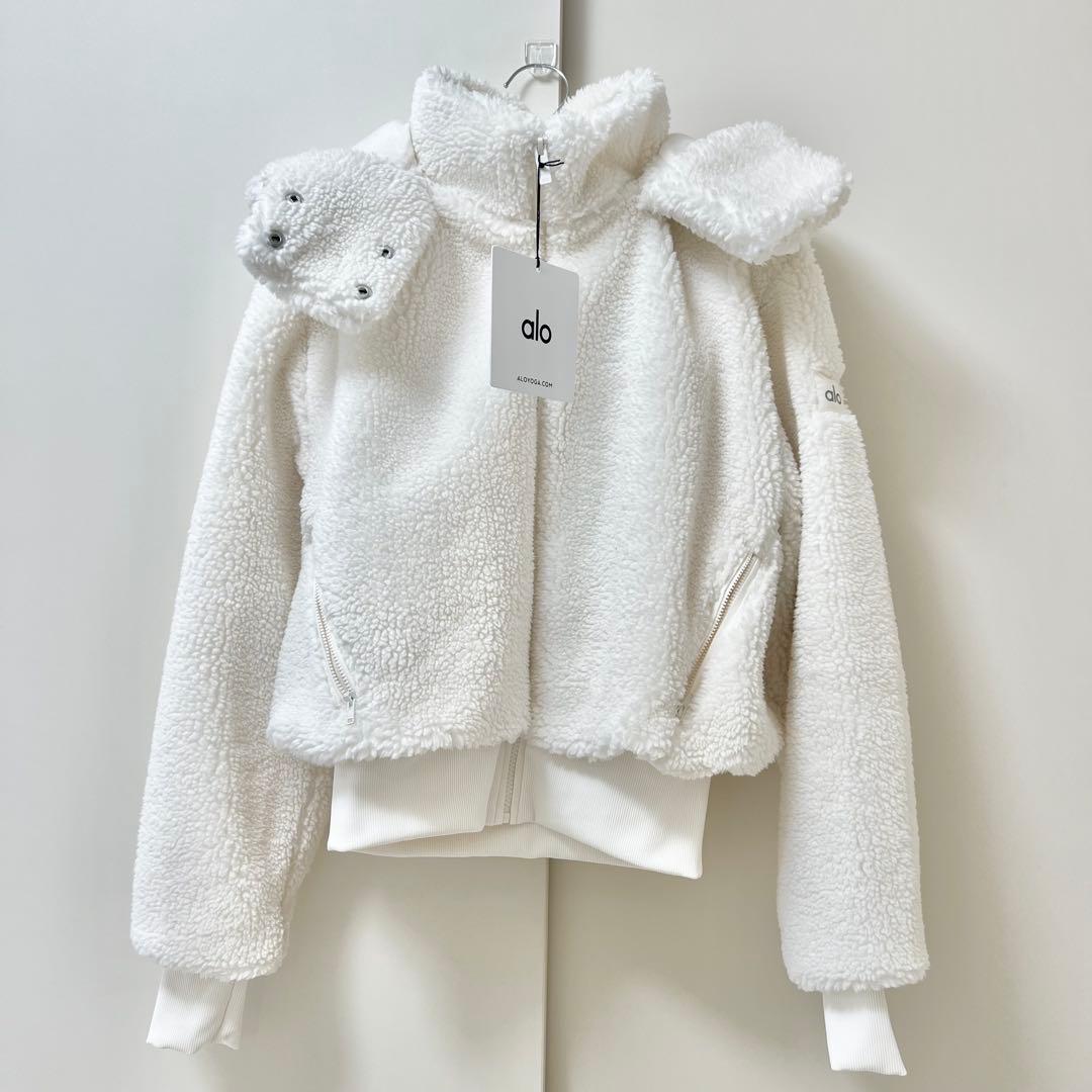 alo Foxy Sherpa Jacket ボア ファー パーカー ジャケット - メルカリ