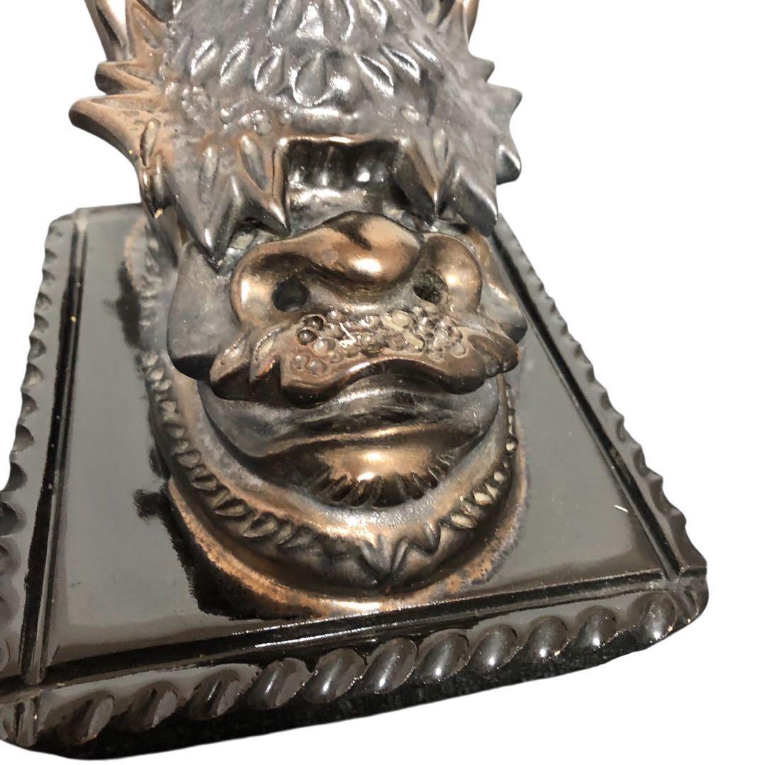 シャチホコ 鯱鉾 龍 置物 魔除 瓦 鬼瓦 古民家 縁起物 厄除け - メルカリ