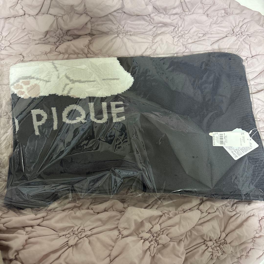 ジェラピケ SLEEPING DOG ジャガードブランケット フレンチブルドッグ