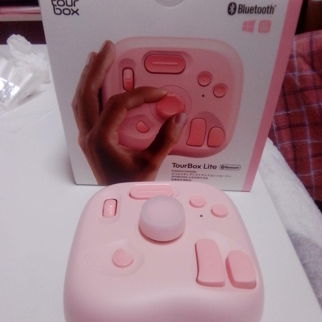 TourBox Lite ピンク Bluetooth Amazon | TourBox Lite Bluetooth [エントリー] 左手デバイス・片手