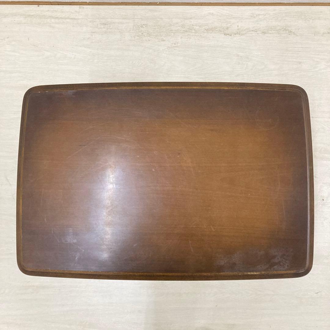 オールドカリモク】コロニアル サイドテーブル リビングテーブル 昭和