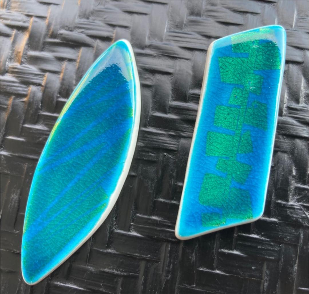 小野珀子 釉裏金彩 遊 箸置き 佐賀県重要無形文化財 - メルカリ