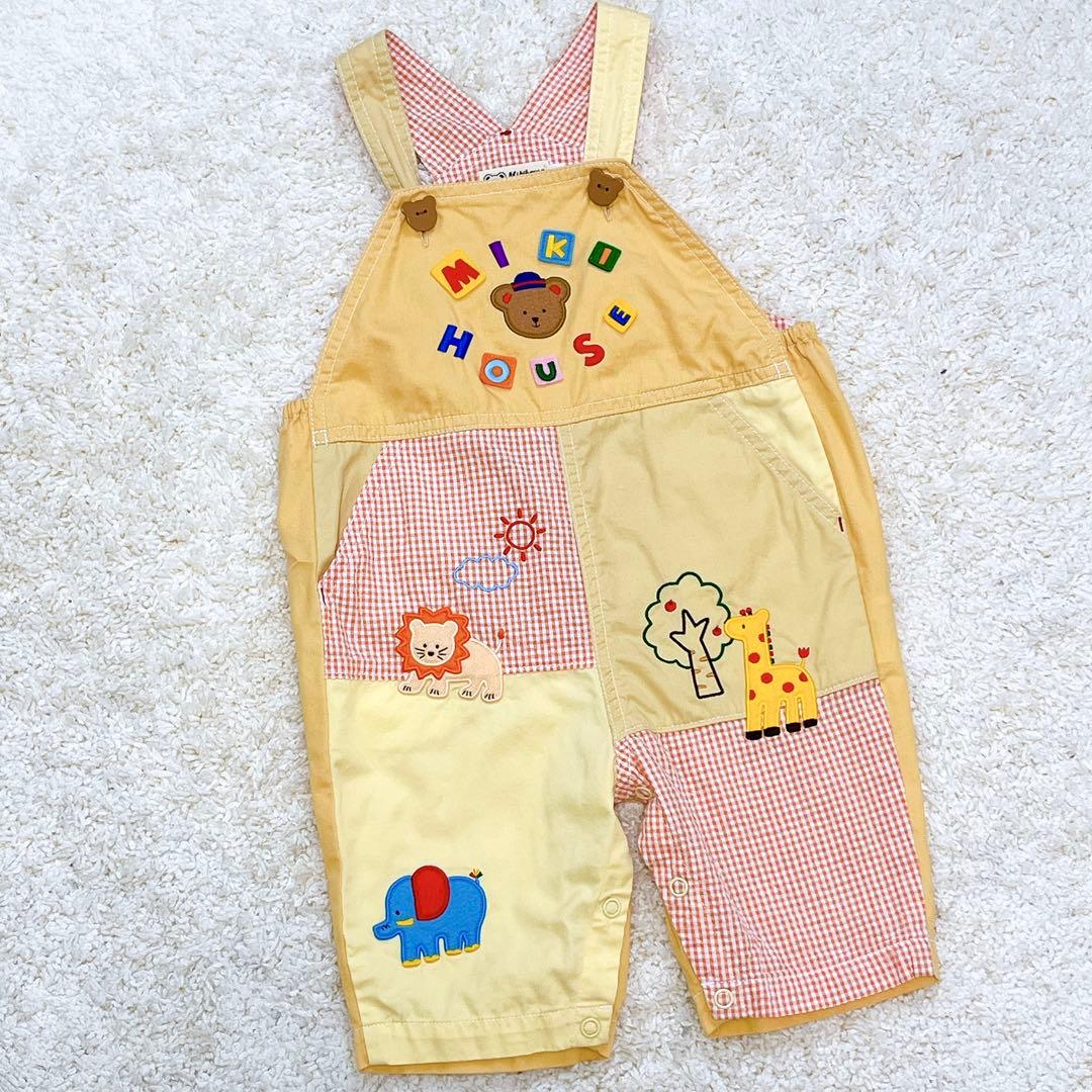 mikiHOUSE ミキハウス 半袖Tシャツ オーバーオール 帽子 - メルカリ