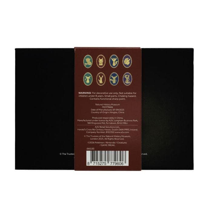 バラ売り可] ポケモン 自然史博物館 コラボ ピンバッジ イーブイ