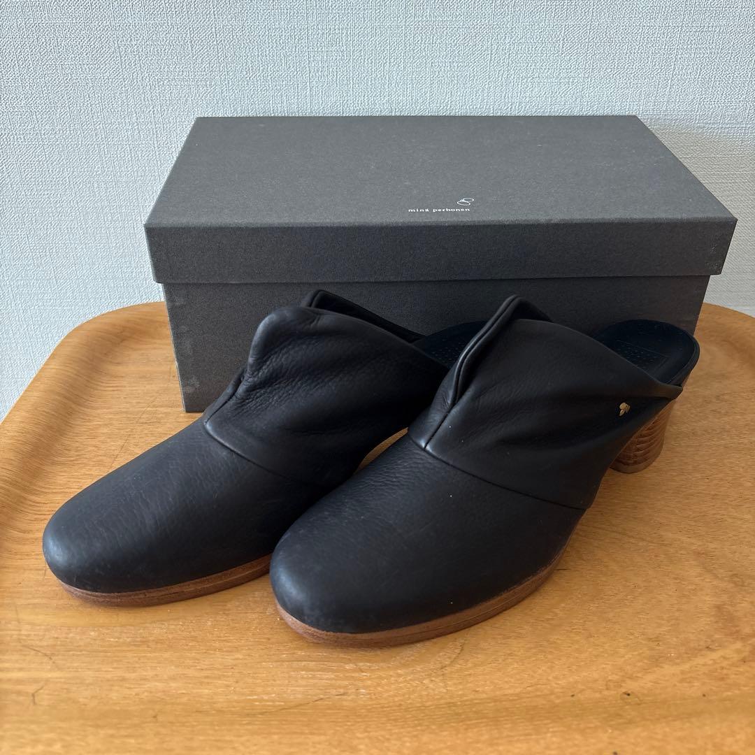 ミナペルホネン　サボ　23.5センチ mina perhonen（ミナペルホネン） 【2023AW/定価25.3万】ミナ