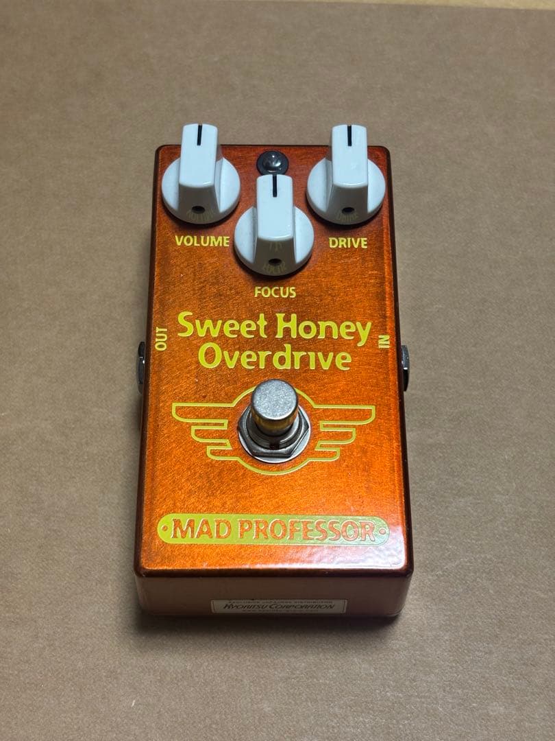匿名配送　MAD PROFESSOR Sweet Honey Overdrive Mad Professor Sweet Honey Overdrive Deluxe｜平野楽器 ロッキン
