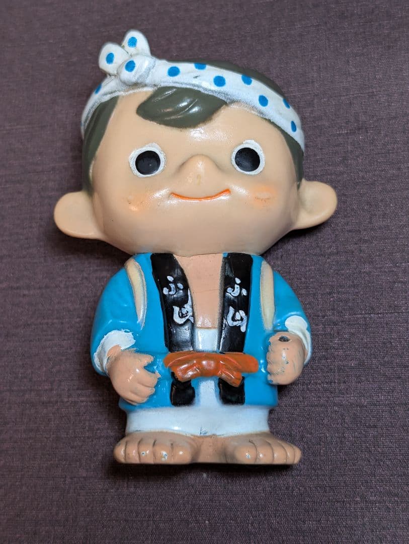 上田銀行 ソフビ 貯金箱 昭和レトロ - メルカリ