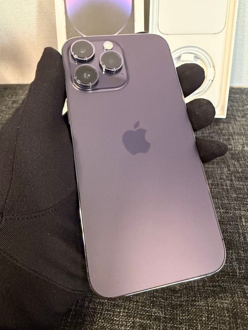 iPhone 14ProMax ディープパープル 512GB (おまけ付) - メルカリ
