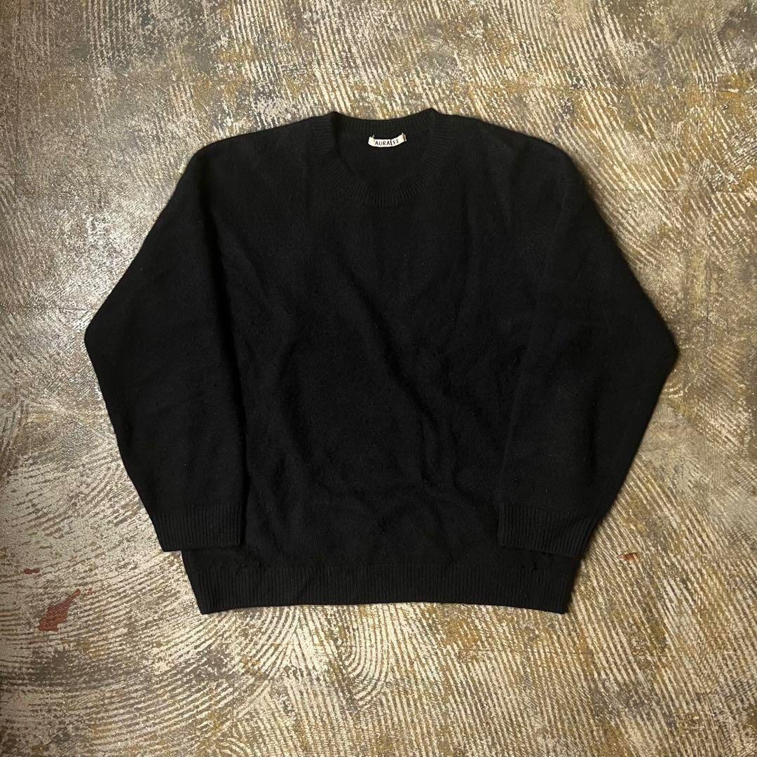 極美品 生産終了】AURALEE スタイリスト私物 カシミヤ100％ ニット