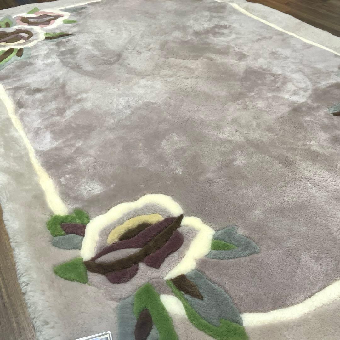 高級羊毛 未使用 シーマオヤン ムートン カーペット 絨毯ラグ - メルカリ