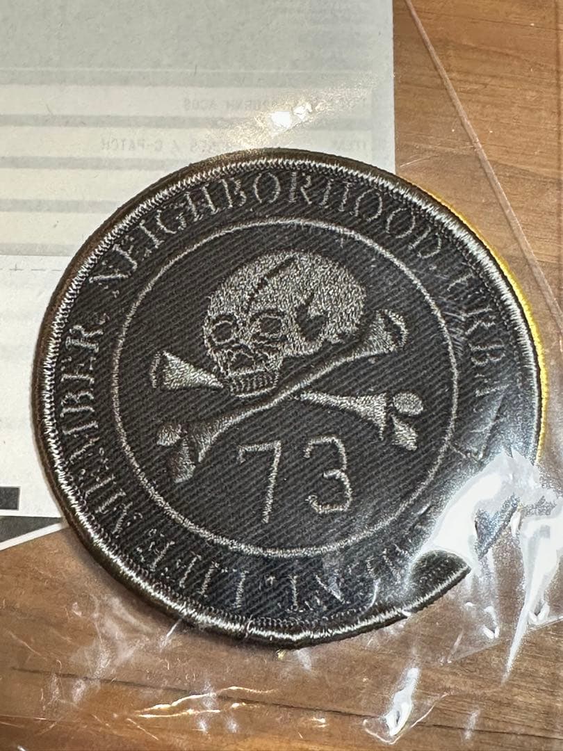 NEIGHBORHOOD Patch SKULL&BONES ワッペンSET