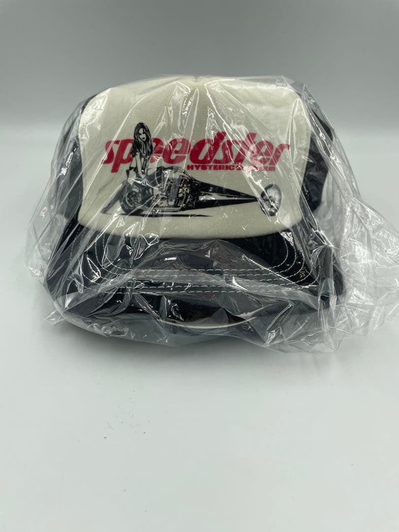 HYSTERIC GLAMOUR SPEEDSTER メッシュキャップ ブラック L108608947