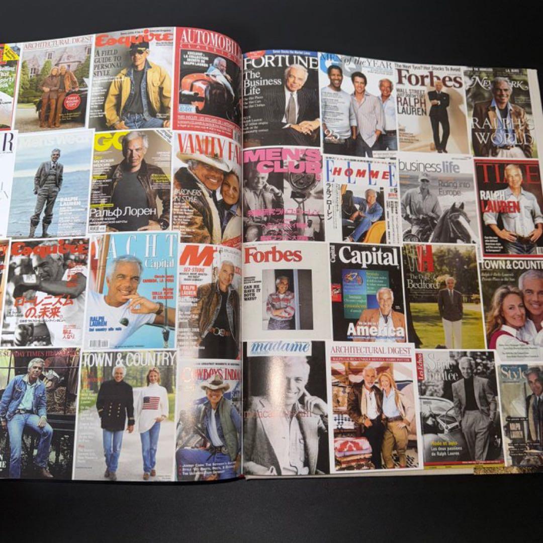 Ralph Lauren ラルフ ローレン 大型洋書、伝信、自伝