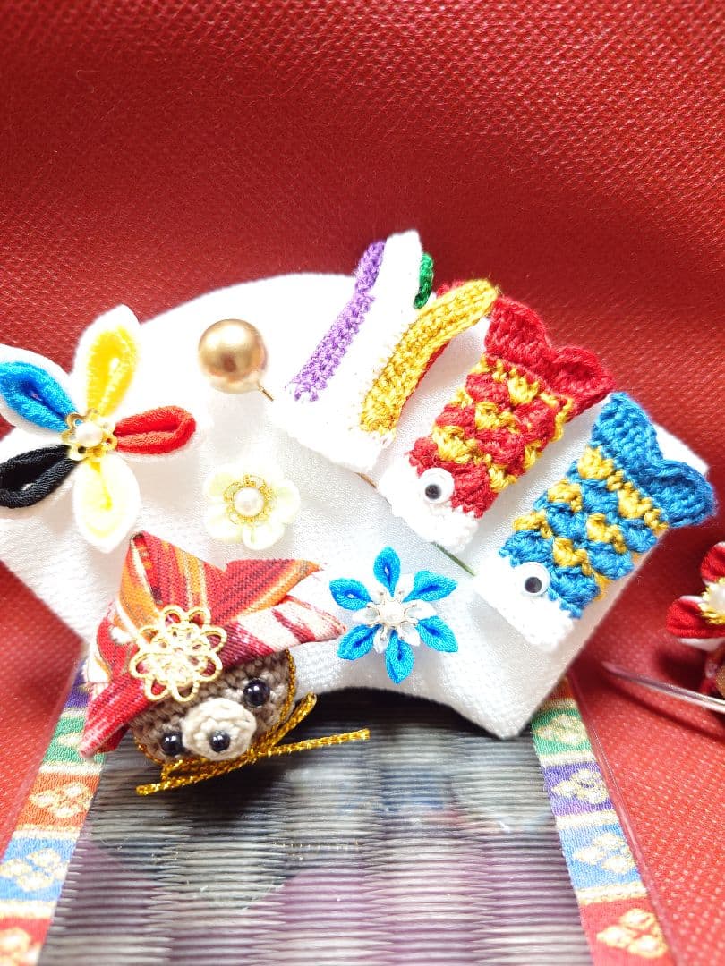 No.353ちりめん細工 こどもの日 端午の節句 - メルカリ