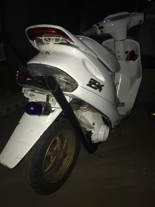 スーパーディオ ZX af27,af28用 竹槍 マフラー ハスギリ - メルカリ