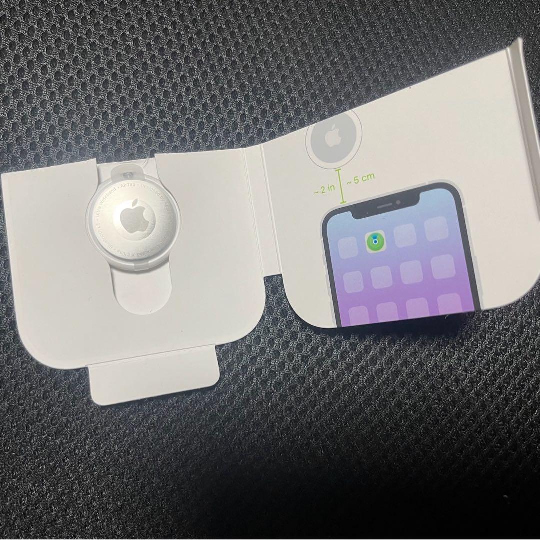 Apple AirTag(アップルエアタグ)本体】×2コ 新品・未使用(箱無) - メルカリ