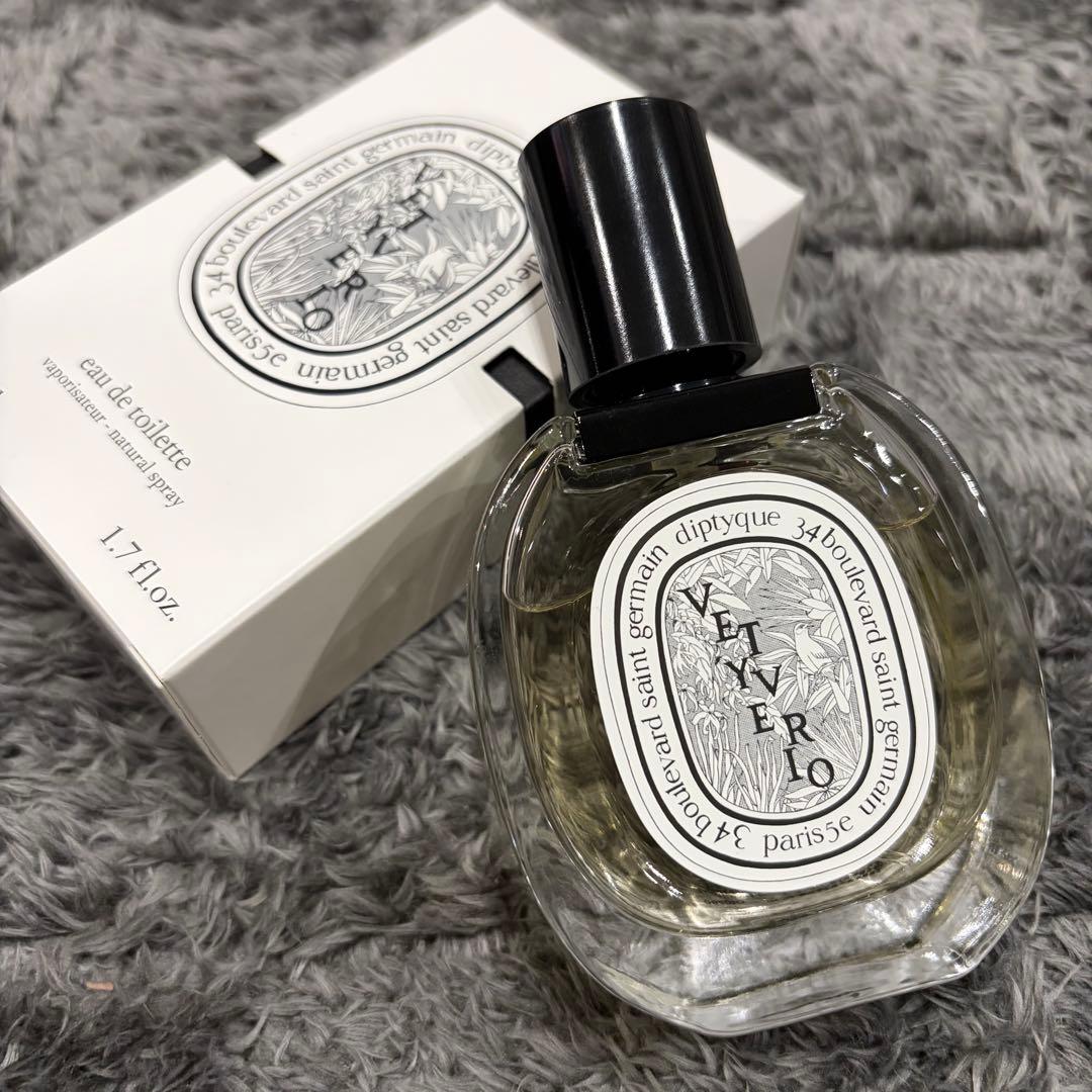 diptyque オードトワレ ヴェチヴェリオ 50ml 箱付き - メルカリ