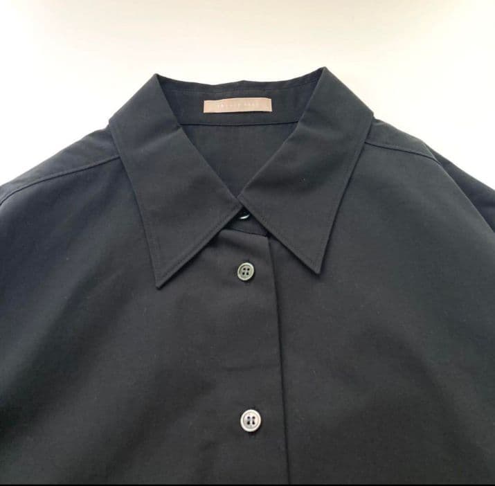 伊勢丹限定 美品 セオリーリュクス 長袖ブラウス 2023 シャツ ブラック