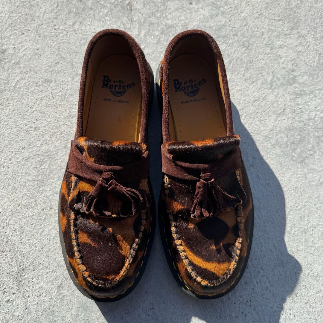 上*越様 Dr. Martens ヒョウ柄 タッセルローファー 28.0cm