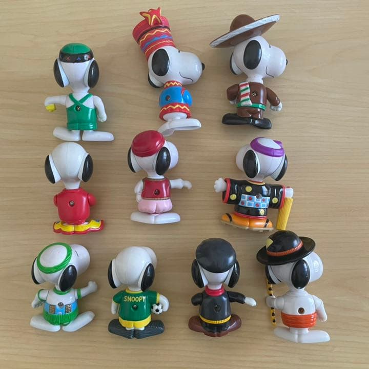 マクドナルド スヌーピー ワールドツアー2 ハッピーセット 10体