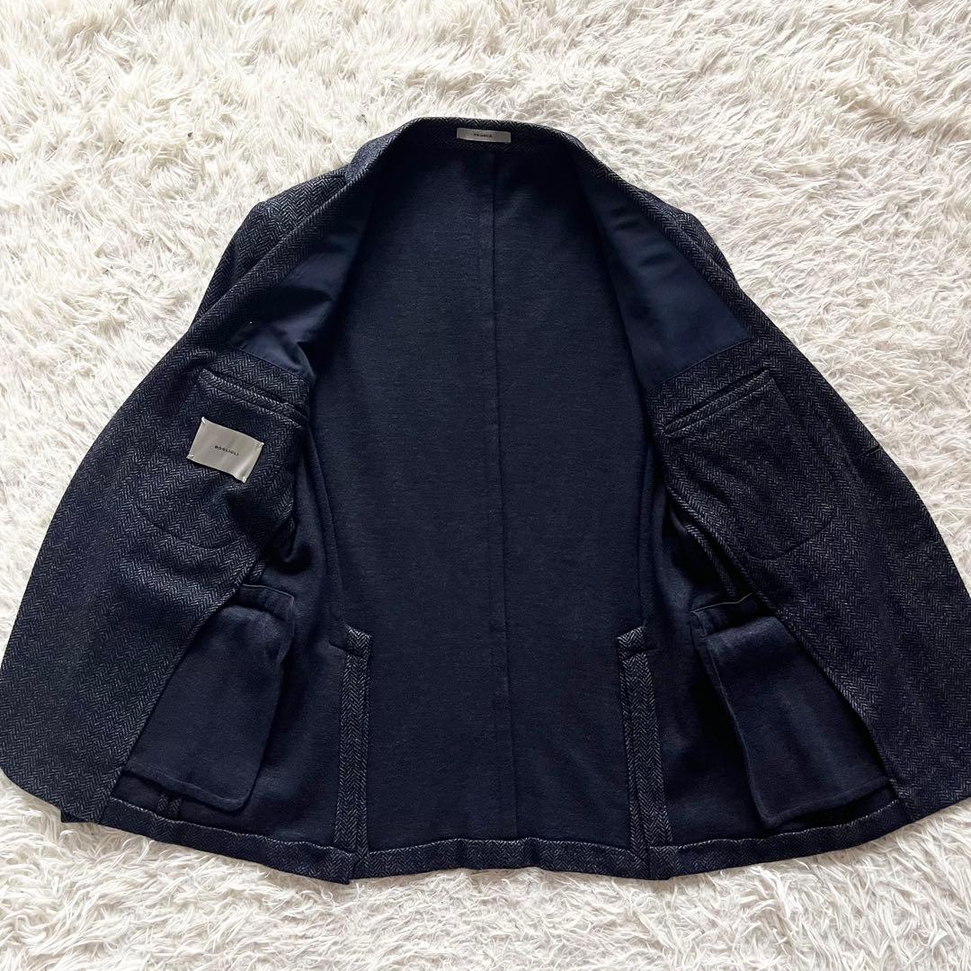 <美品>BOGLIOLI ネイビー ウール ジャケット サイズ48 美品>BOGLIOLI ネイビー ウール ジャケット サイズ48