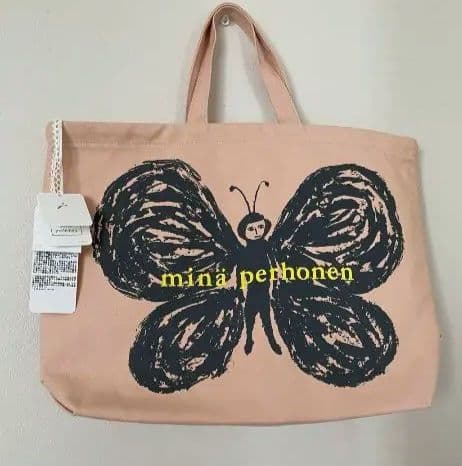 新品ミナペルホネン30周年羽花 トート ukka 松本店限定バッグ