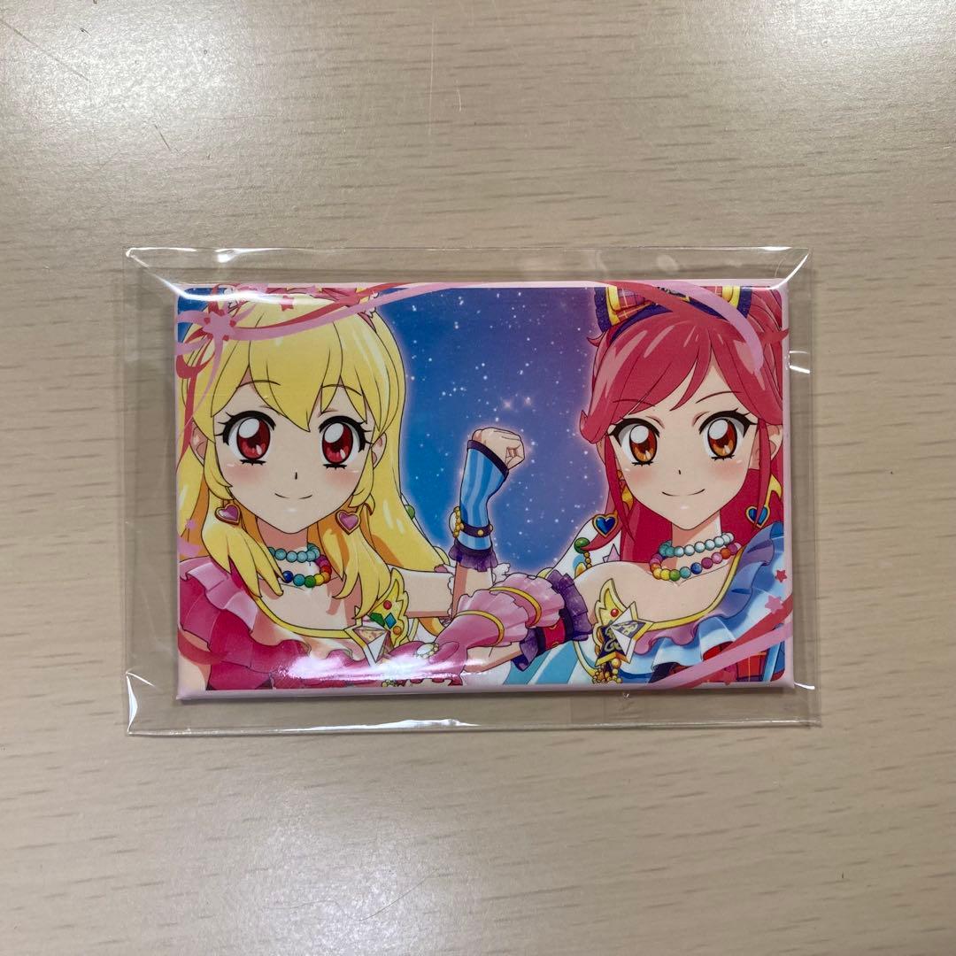 アイカツ 2wingS 星宮いちご 音城セイラ ふたりでユニット！缶バッジ