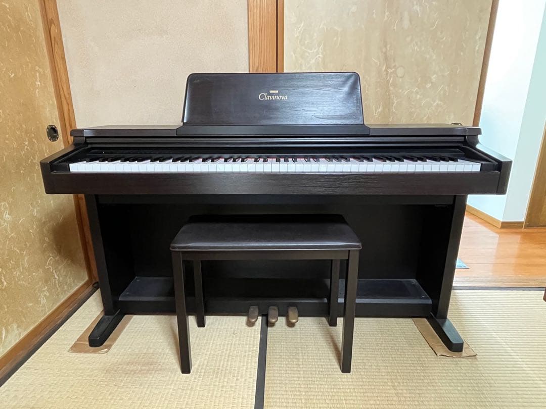 Yamaha Clavinova CLP-133 デジタルピアノ 88鍵 椅子付 - メルカリ