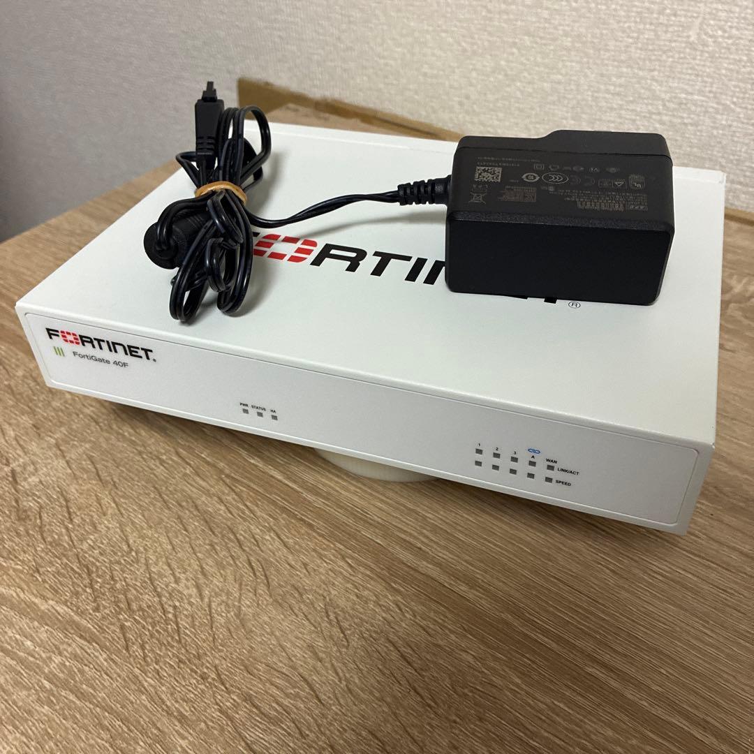 ルーター・ネットワーク機器 lic 2026/04/01 Fortinet FortiGate 40F ルーター・ネットワーク機器 lic 2026/04/01 Fortinet FortiGate 40F