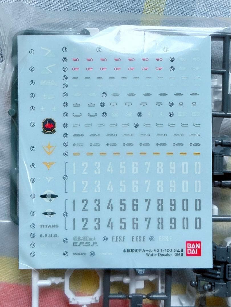 初版品 プレミアムバンダイ限定 MG ジムII マスターグレード ジム2