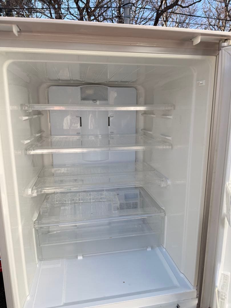 引き取り船橋市)」350l sharp冷蔵庫 両方ともドア開けれるタイプ