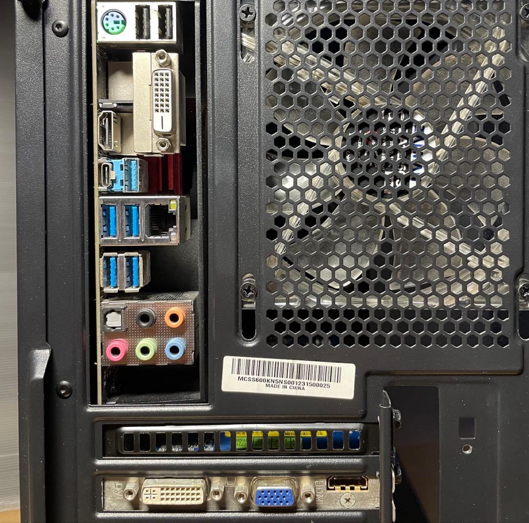 ジャンク Windows11 デスクトップPC 21.5型 液晶モニター セット