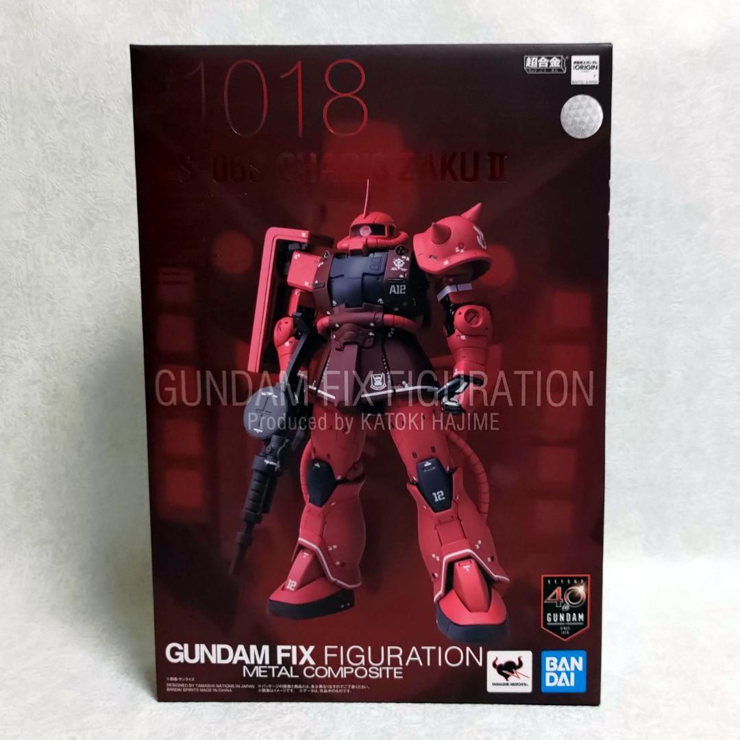 【新品未開封】L COMPOSITE MS-06S シャア専用ザクⅡ METAL COMPOSITE」に、「機動戦士ガンダムTHE ORIGIN」版シャア専用