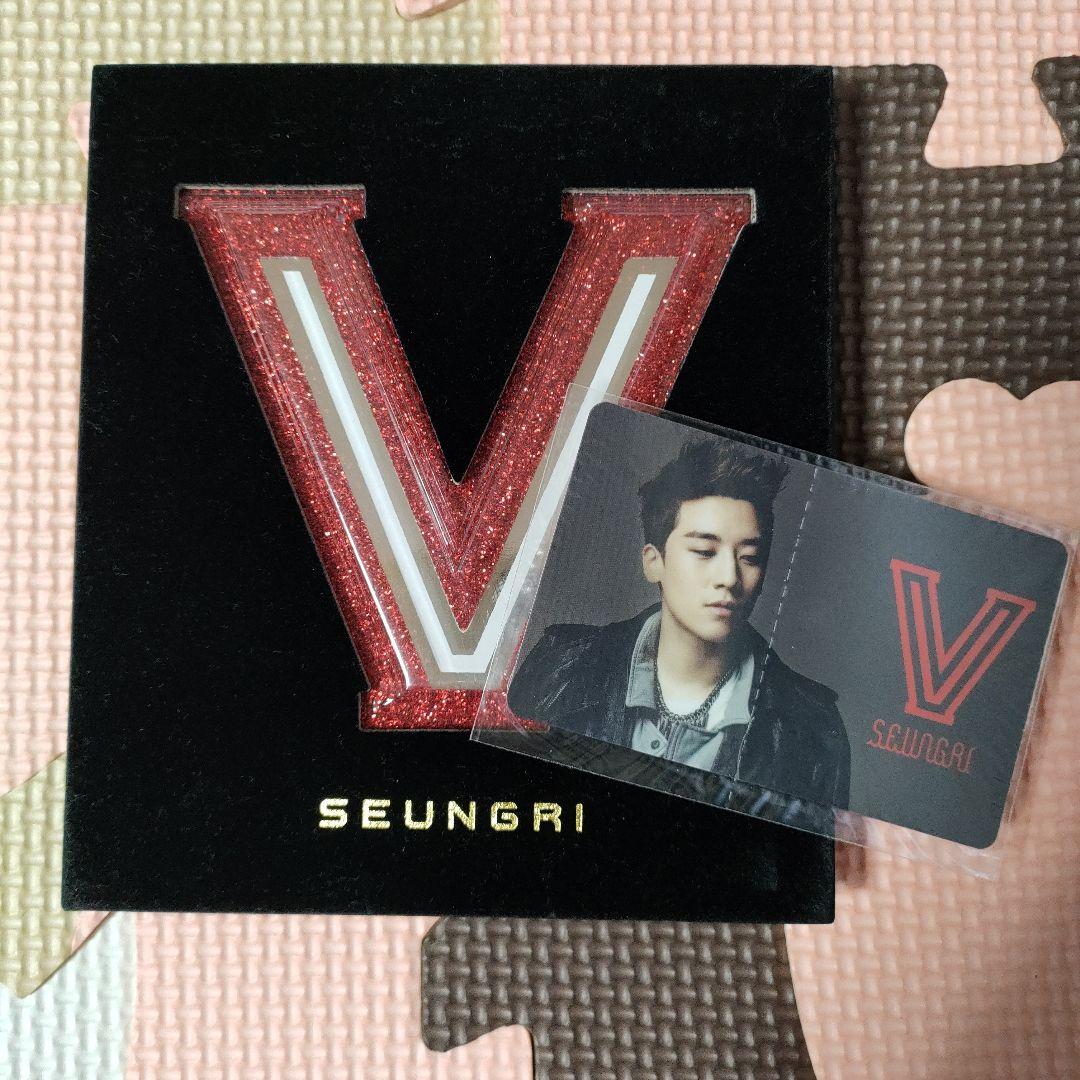 BIGBANG VI ソロ SEUNGRI V.VIP 韓国盤CD カード付 赤 - メルカリ