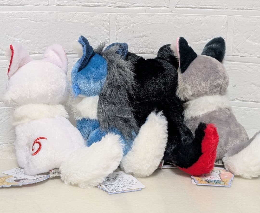 アマテラスのオオカミ ぬいぐるみ ST 全4種 コンプリートセット