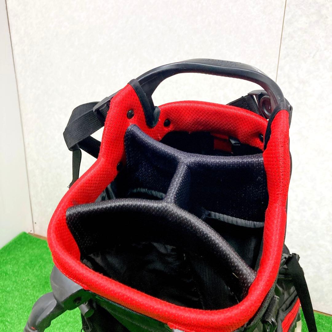 N JET OZAKI 尾崎建夫プロ 支給モデルキャディバッグゴルフクラブケース