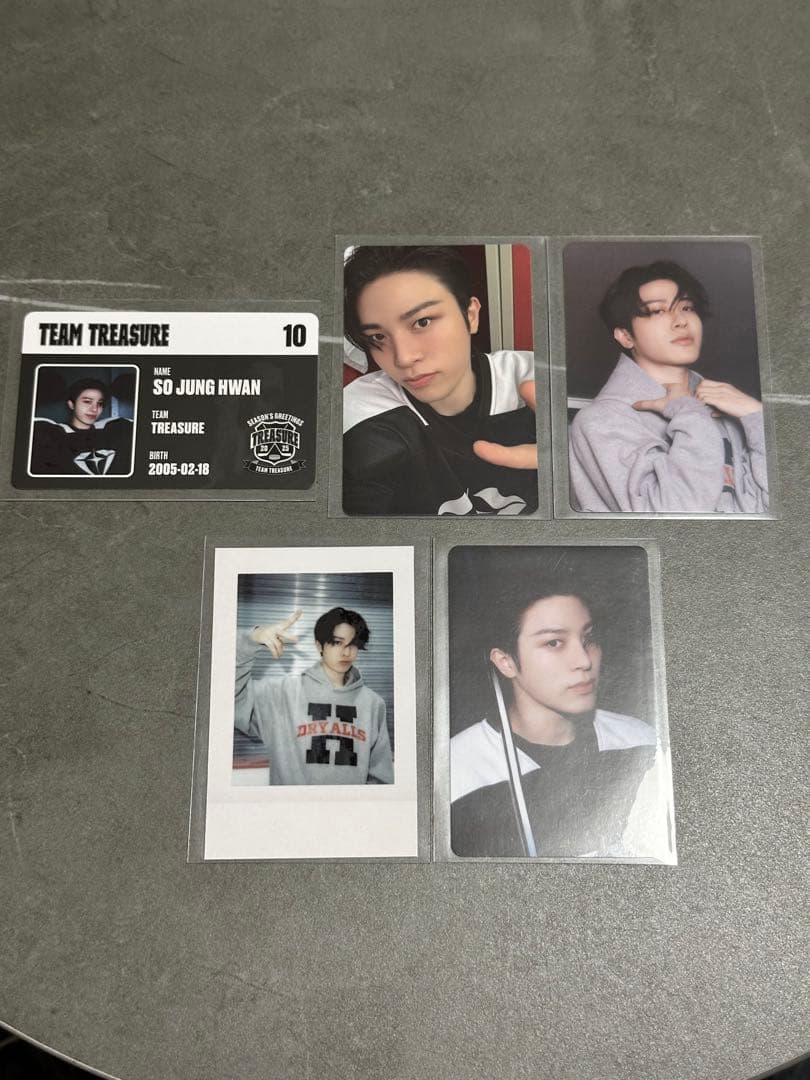 TREASURE ジョンファン トレカ 5枚セット - メルカリ