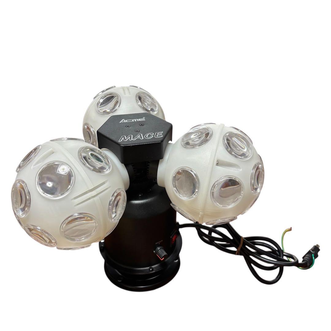美品】ACME MACE LED-2573 ディスコボール ミラーボール - メルカリ