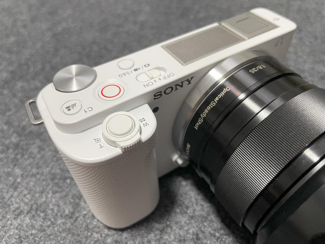 SONY ZV-E10 ホワイト ミラーレスカメラ SEL35 1.8OSS