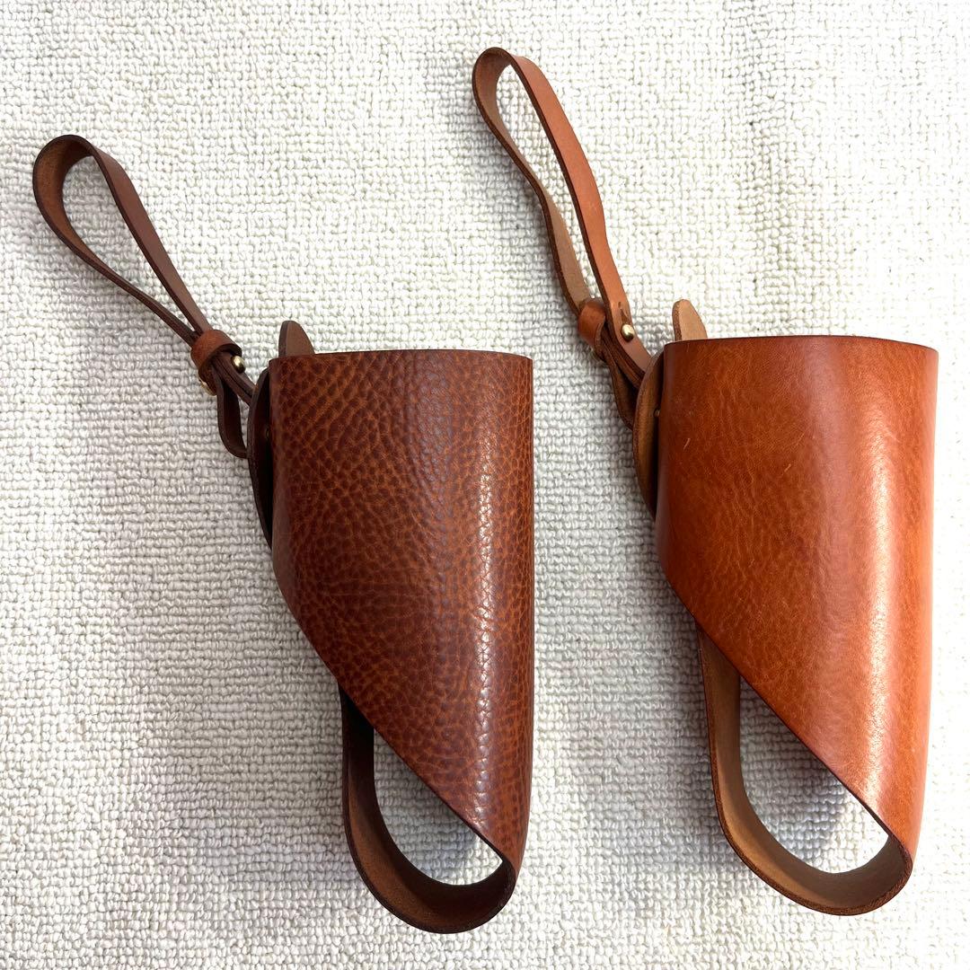 美品 organ オルガン ボトルホルダー 本革 水筒 HERZ 1個 - メルカリ